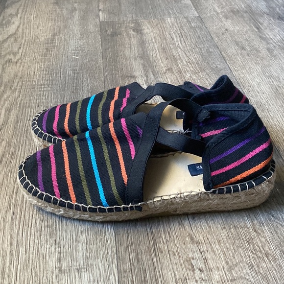 Saint James striped multi color espadrilles size 39 / US 8 - Picture 3 of 8